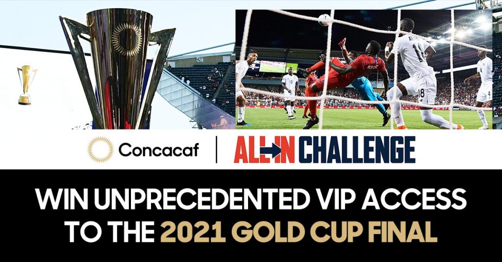 Concacaf se une al ALL IN Challenge