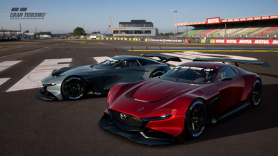Mazda estrena auto de carrera virtual, el RX-Vision GT3