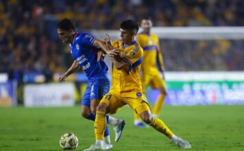 Los celestes fallaron el penal que les pudo cambiar la historia e igualaron 1-1 com Tigres