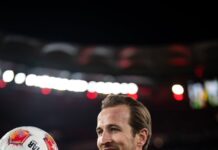 Kane hizo el Hat-trick de los 5-0 que le metió el FC Bayern Munich al VFB Stuttgar