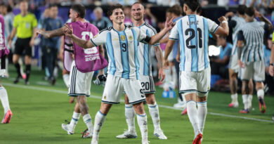 Un golazo de Julián Álvarez, el héroe de la noche para Argentina